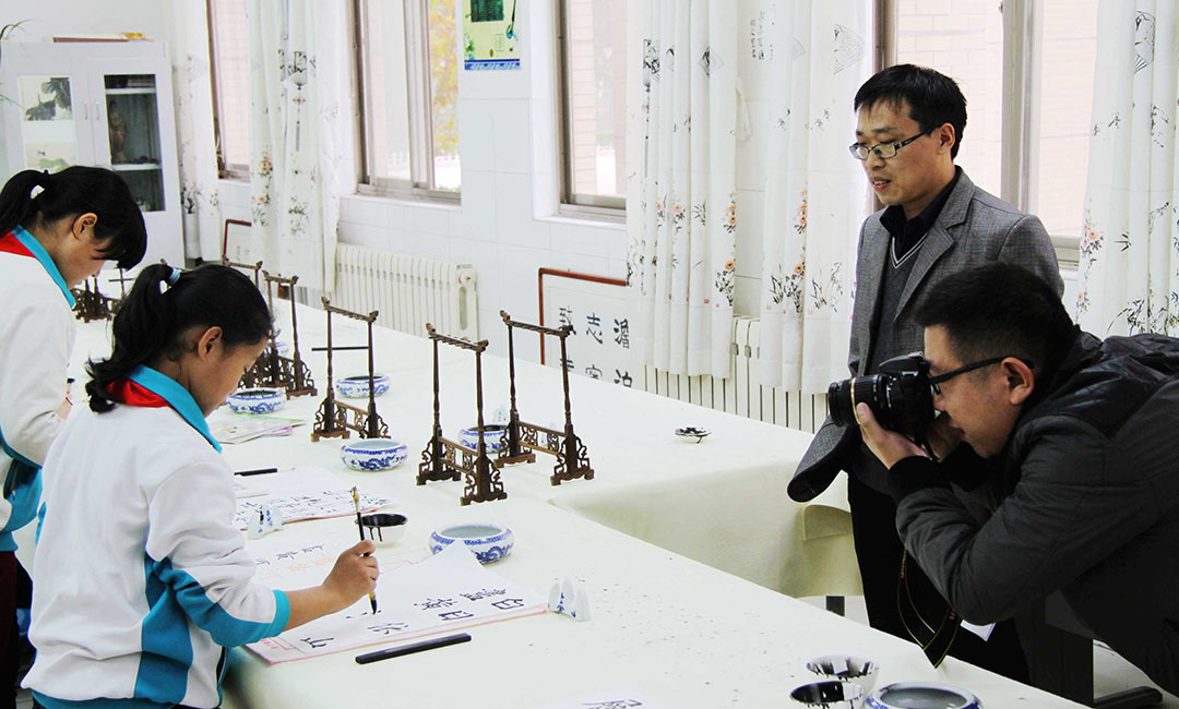 澄迈常州书法教育微网站开发案例